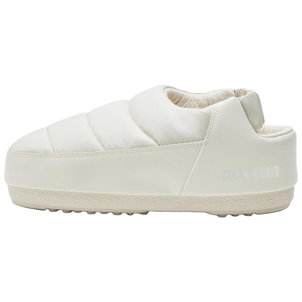 Женские слипоны Moon Boot Nylon Low (белые)