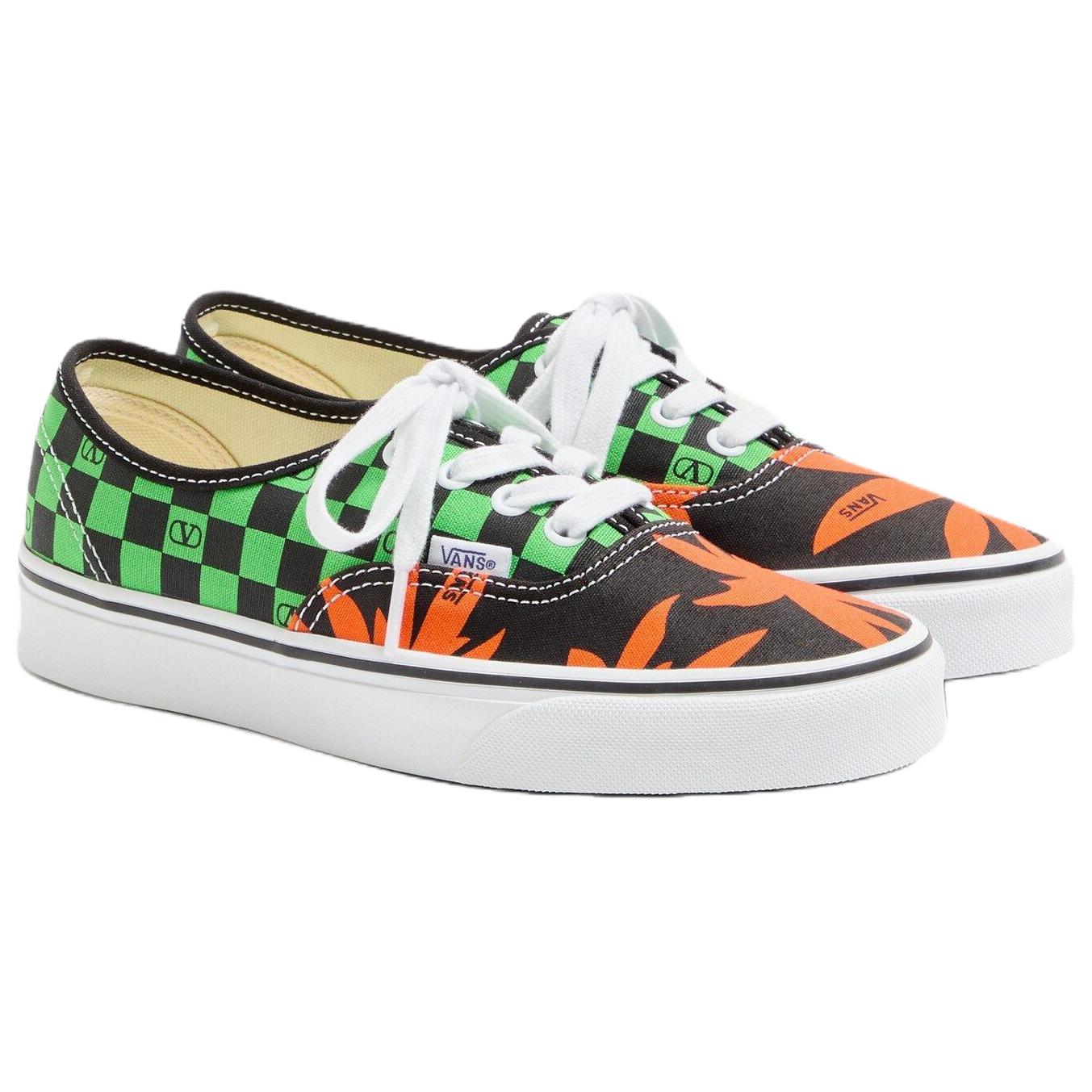 Женские кеды Valentino × Vans (оранжевые) — фото 3