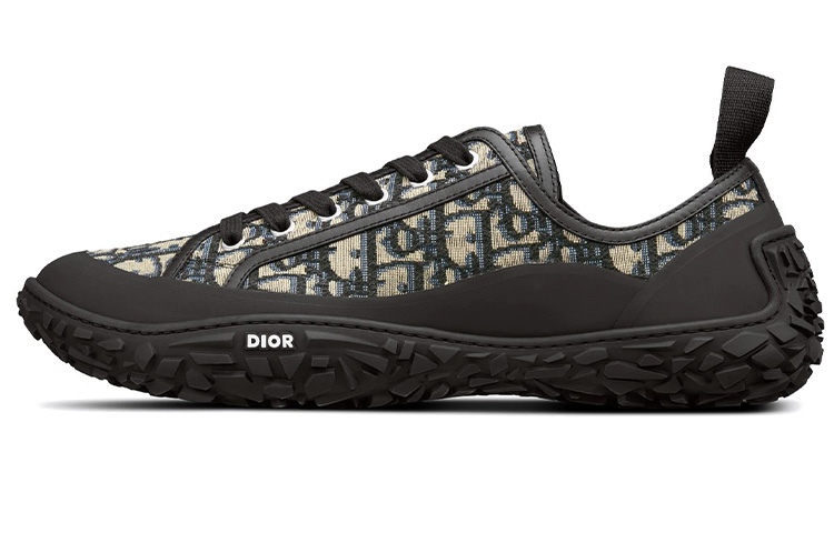 DIOR Dior B28 fabric fashionable and versatile low-top sports and casual shoes men's beige black