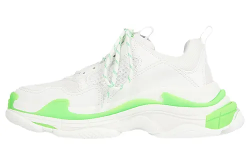 Balenciaga Triple S Fluo Green White Women's