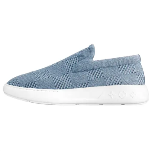 LOUIS VUITTON Pacific Casual Shoes Men's Blue