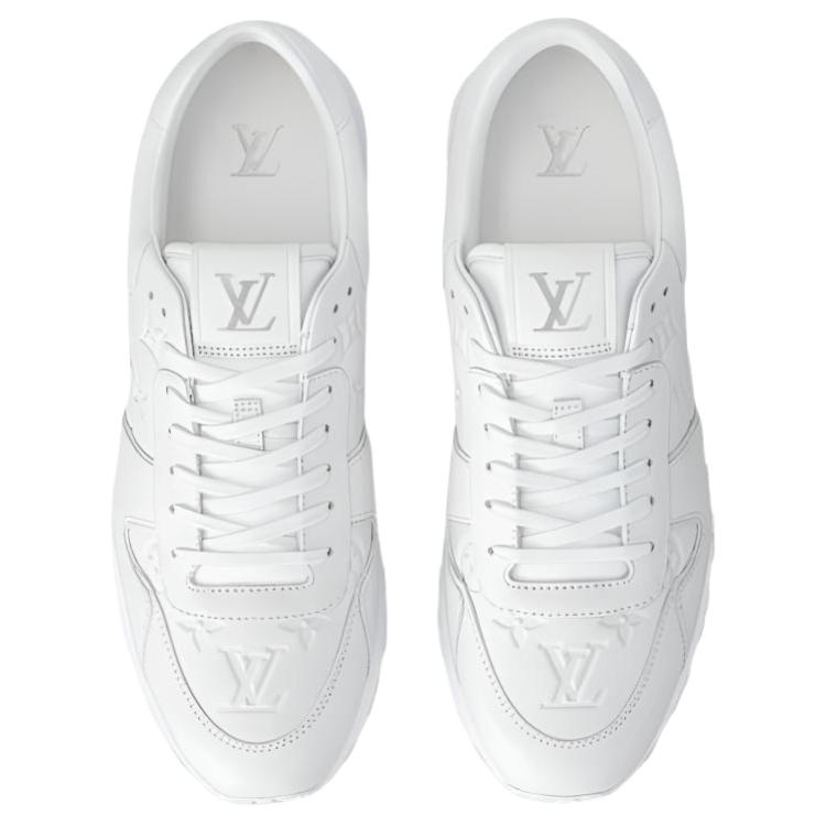 Мужские кроссовки Louis Vuitton Run Away (белые) — фото 4