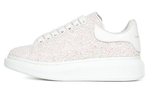 Alexander McQueen Oversized Glitter Sneaker 'Light Pink' Women's