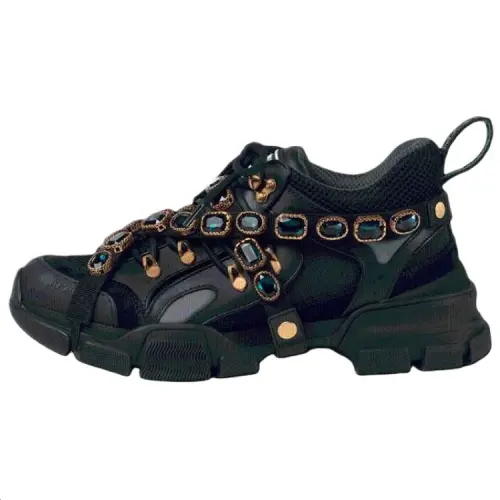 Gucci Flashtrek Crystals 'Black'