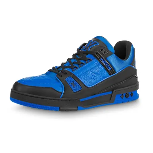 Louis Vuitton Trainer Low 'Black Blue'