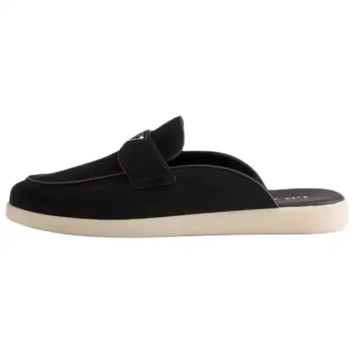 PRADA Closed Toe Slippers Men's Black