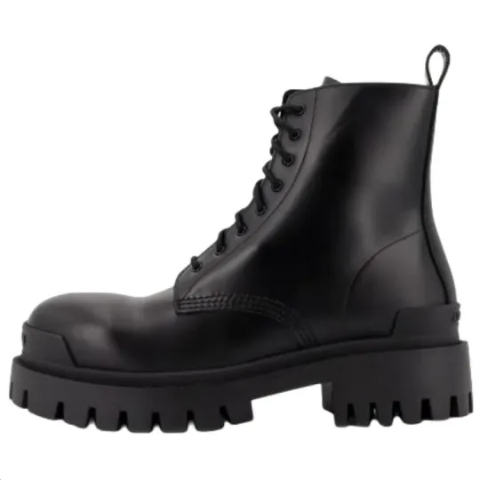 Balenciaga Ankle Boots 5CM Men's Black