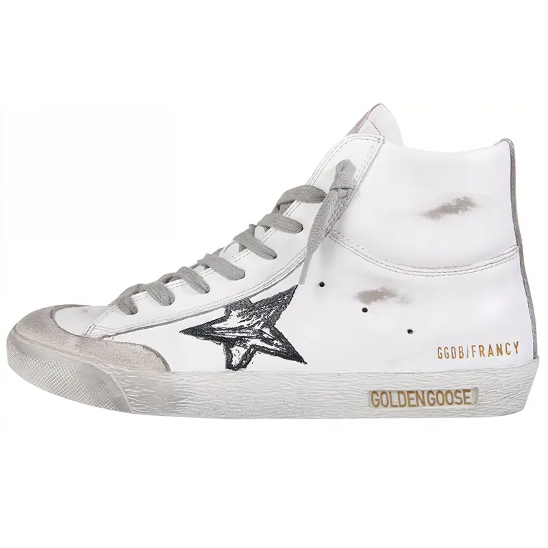 Golden Goose Francy Leather High top Skateboard Shoes Women's