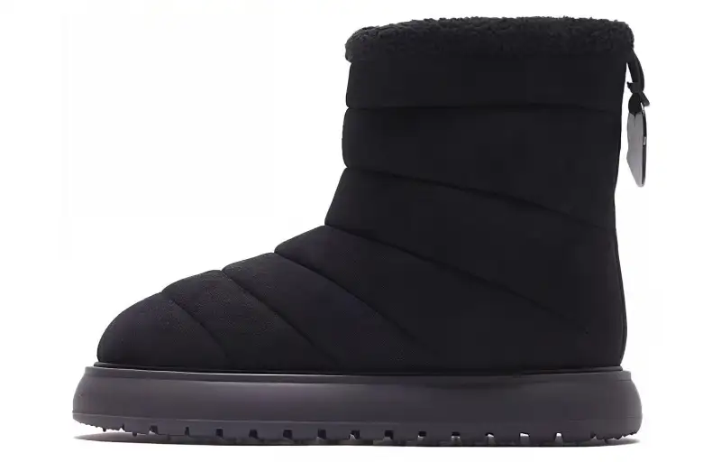 Moncler Suede Ankle Boots Women's Black