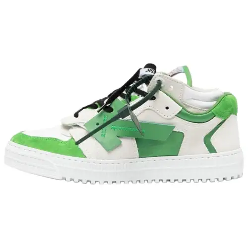 OFF WHITE Floating Arrow Low White Green Black