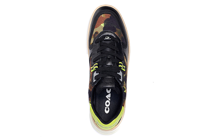 COACH Citysike Low top Stylish Skateboarding Shoes Men's Camouflage