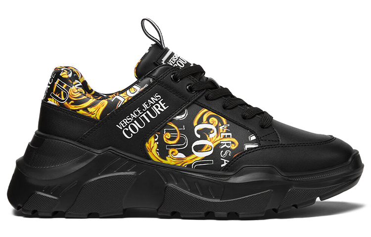 VERSACE JEANS Couture Speedtrack Baroccoflage-print Sneakers