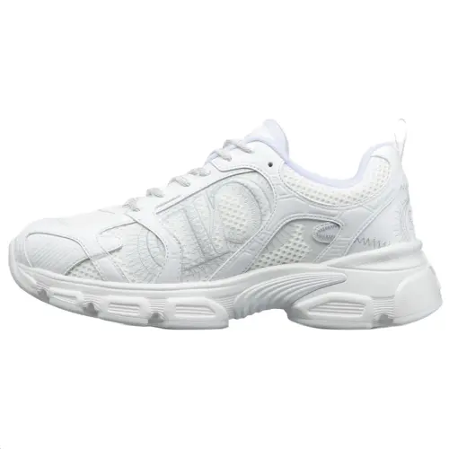DIOR Chrono Leather Low top Casual Shoes Women's White