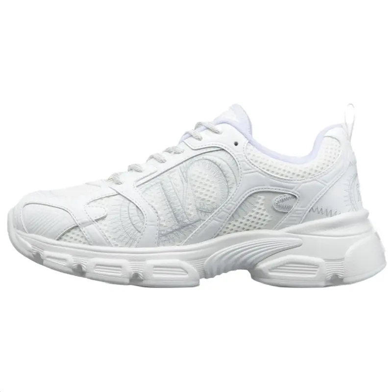 DIOR Chrono Leather Low top Casual Shoes Women's White
