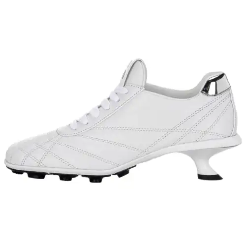 MIU MIU Slim Heel High Heels Women's White