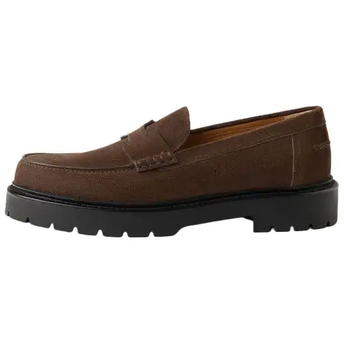 HERMES Klement Casual Shoes Men's Brown