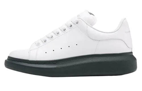 Alexander McQueen Oversized Sneaker White Green Sole