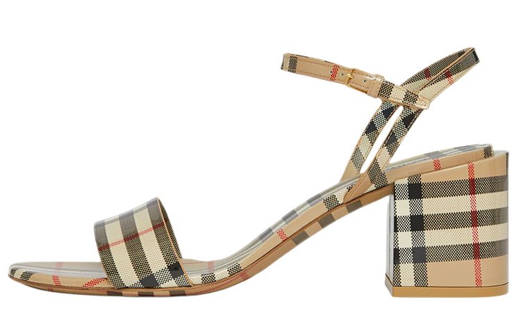 Женские сандалии Burberry (бежевые)