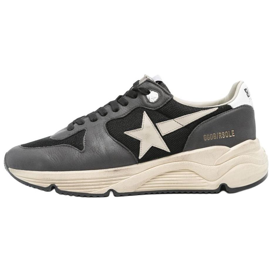 Мужские кроссовки Golden Goose Running Sole (черные)