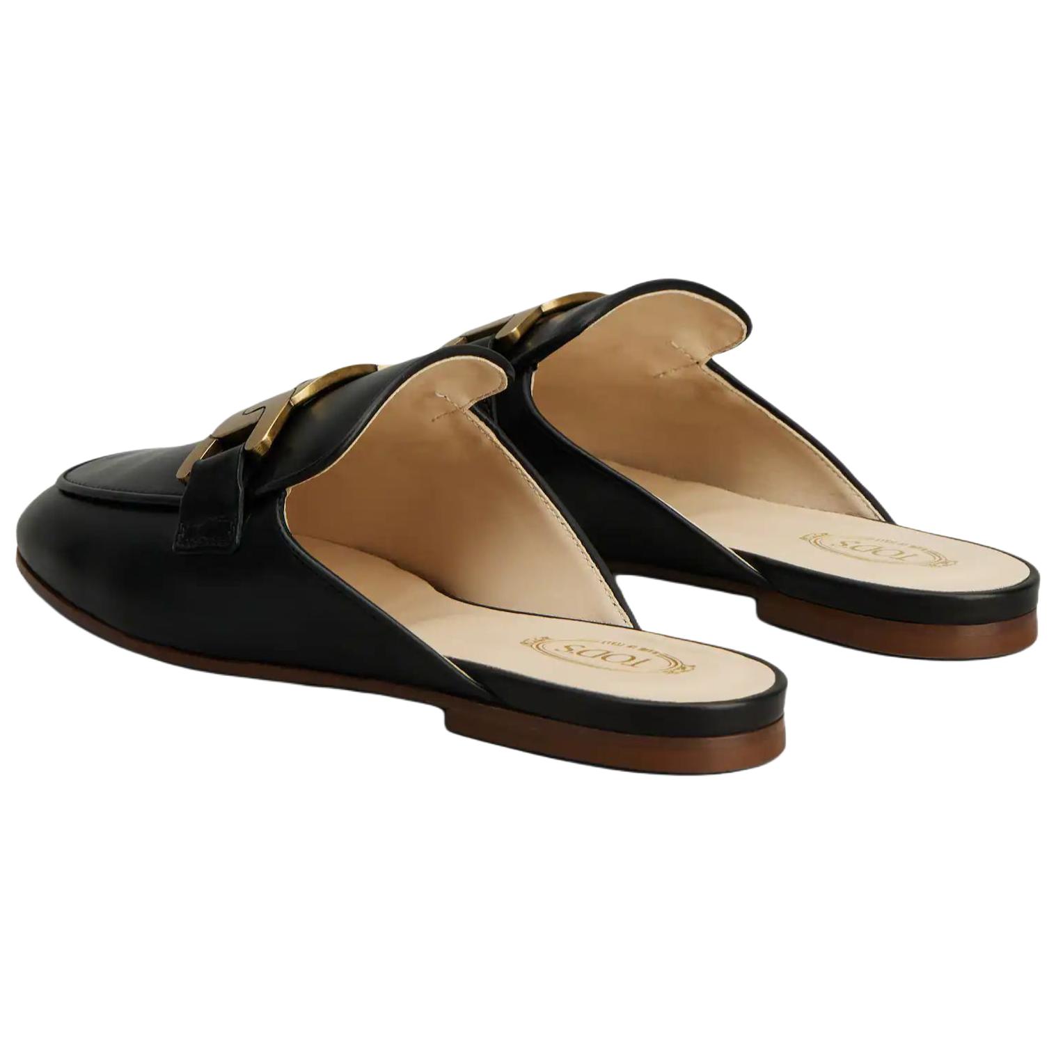 TOD'S Chain Detailed Slip On Mules Women's
