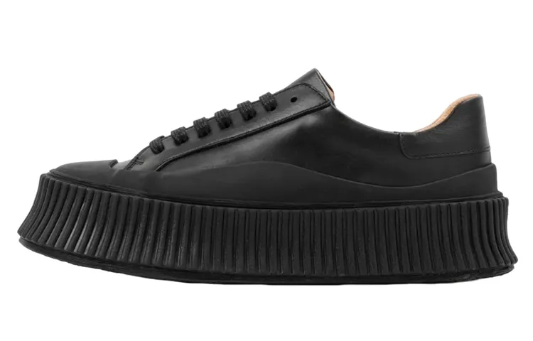 JIL SANDER Platform-sole Slip-on Sneakers