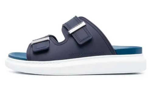 Alexander McQueen Hybrid Slide Slippers Men's Blue
