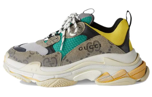 Balenciaga Gucci x Balenciaga Triple S 'The Hacker Project - Beige Yellow'