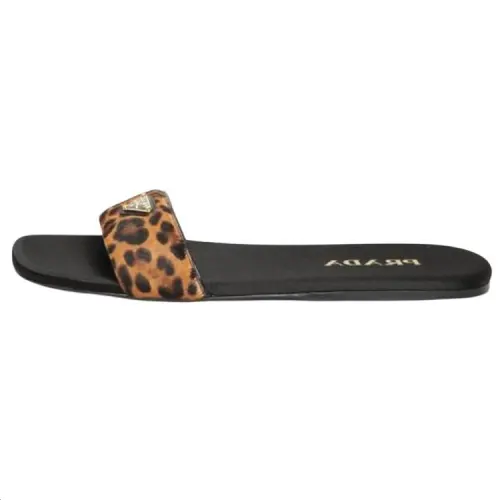 PRADA Slide Slippers Women's Yellow