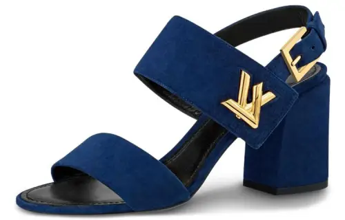 LOUIS VUITTON LV Horizon One Strap Sandals Women's Blue
