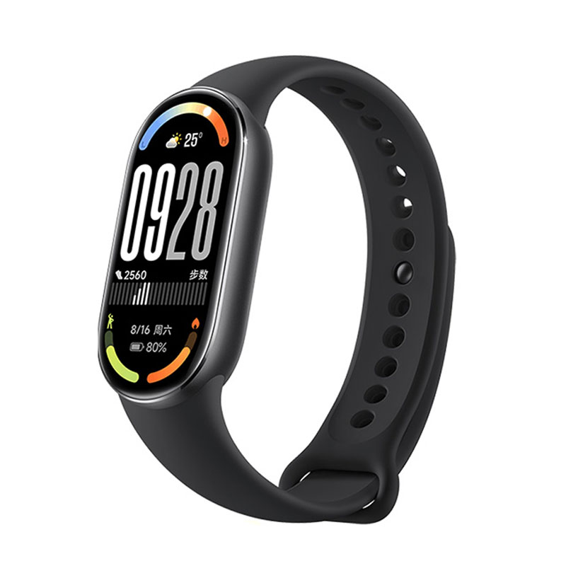 BIAZE watch strap for Xiaomi, silicone material bracelet 10/9/8 NFC version wristband for men and women of the 80s and 90s, creative smart sports replacement strap solid color