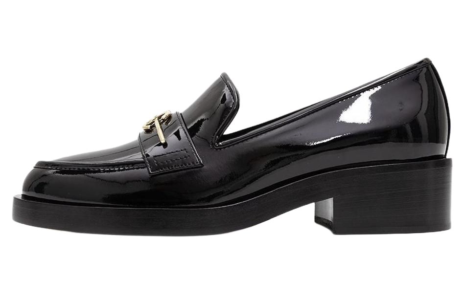 CHANEL Loafers Women's Black