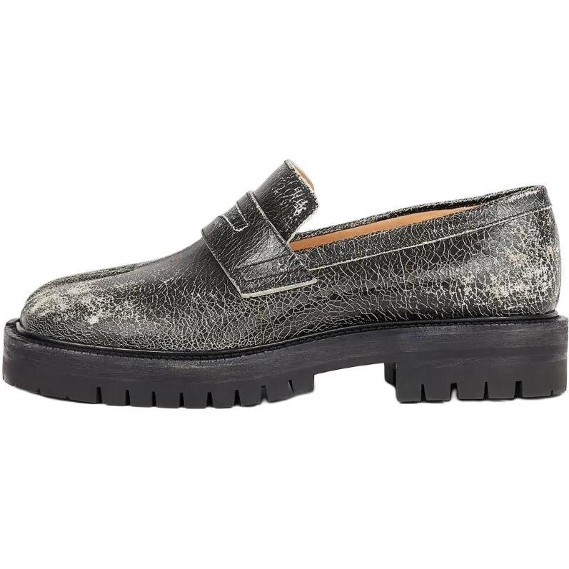 Мужские лоферы Maison Margiela Tabi (черные)