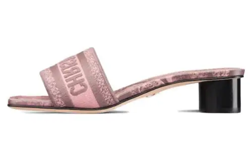 DIOR Minimalist Fashion Slide Slippers Women's Pink