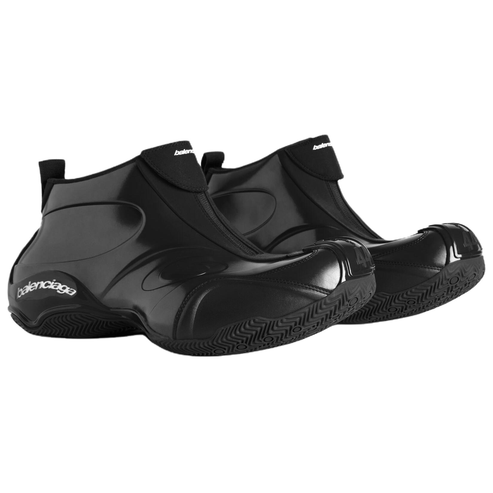 Мужские кроссовки Balenciaga basketball (черные) — фото 3