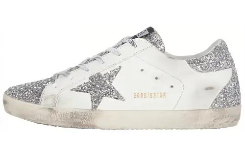 Golden Goose Super Star Stylish Skateboarding Shoes Women's White