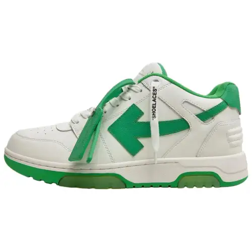 OFF WHITE Out Of Office Low Top Sneaker 'Green White'