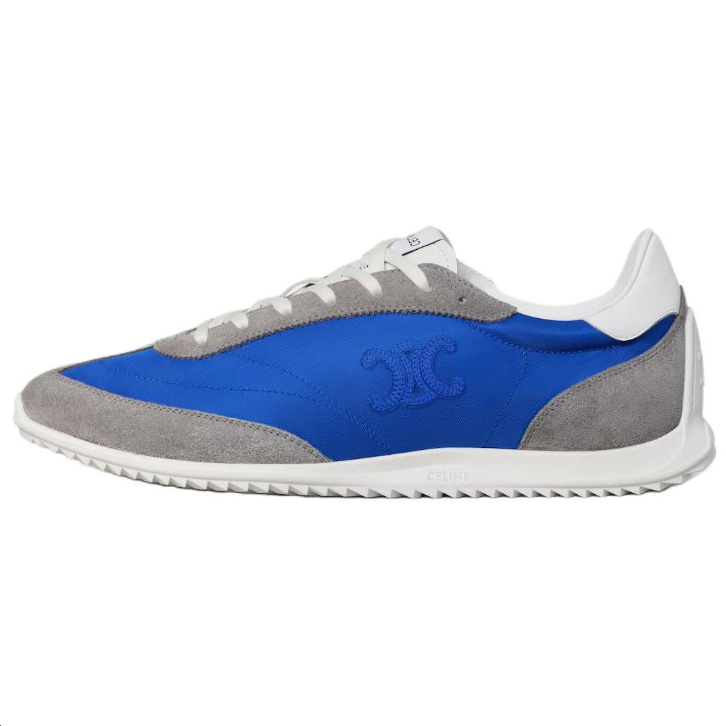 CELINE RACER TRIOMPHE Low top Casual Shoes Men's Electric Blue