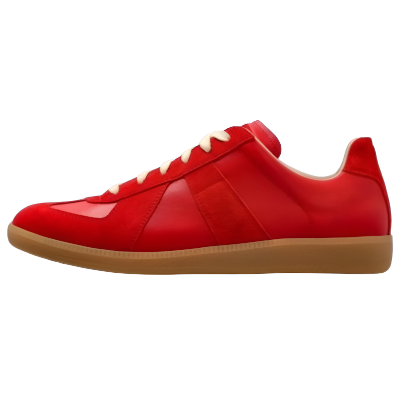 Мужские кеды Maison Margiela Replica (красные)