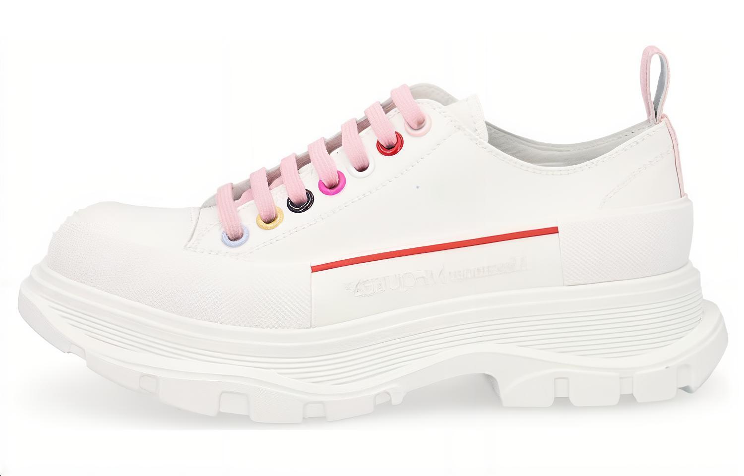 Женские кроссовки Alexander McQueen Tread Slick (белые)
