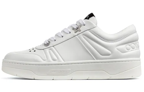 Jimmy Choo Hawaii/M Low top Stylish Skateboarding Shoes Men's White