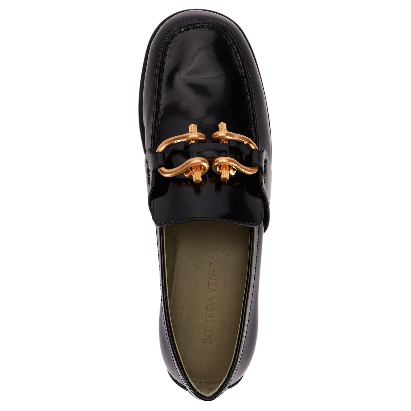 Bottega Veneta Square Toe Loafers Women's