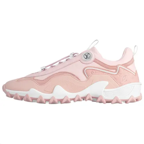 LOUIS VUITTON RUSH Low top Casual Shoes Women's Pink