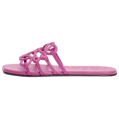 LOEWE Petal Slide Slippers Women's Pink
