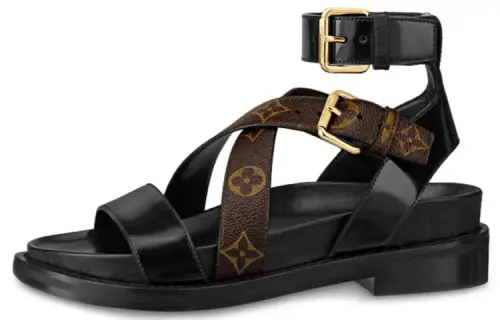LOUIS VUITTON Lv Crossroads Comfort 'Black Brown' Women's