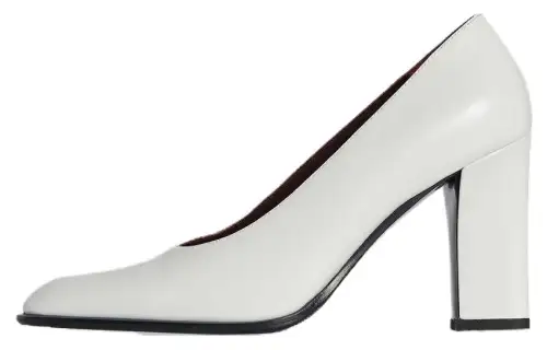 THE ROW Chunky Heel High Heels Women's White