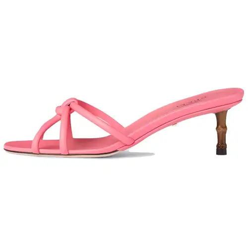 GUCCI Slide Slippers Women's Pink