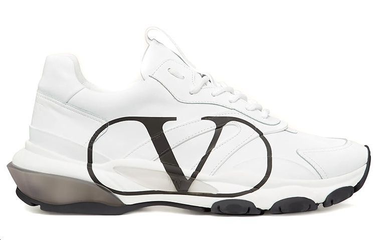 Мужские кроссовки Valentino VLogo Signature (белые) — фото 2