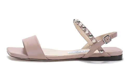 Jimmy Choo Aadra One Strap Sandals Women's Ballet Pink