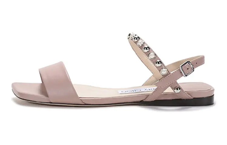 Jimmy Choo Aadra One Strap Sandals Women's Ballet Pink