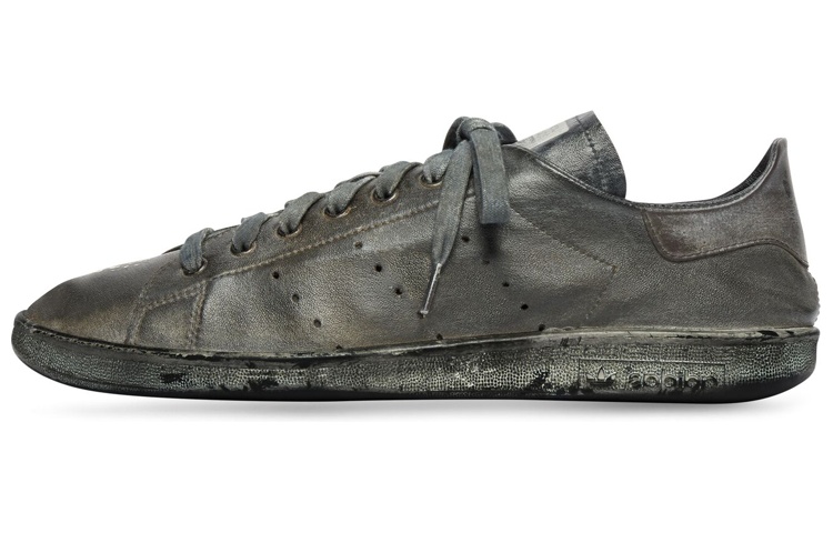Мужские кеды adidas originals x Balenciaga STAN SMITH (черные)